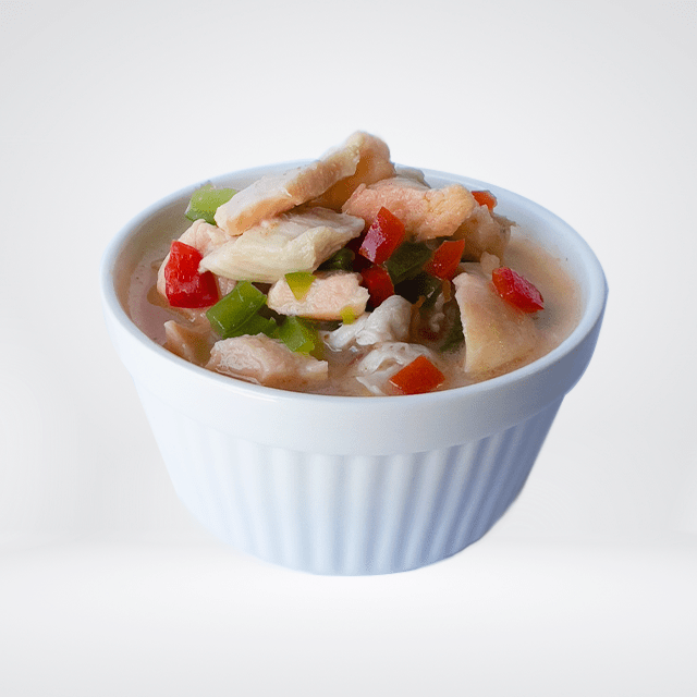 CEVICHE MIXTO SALMÓN REINETA